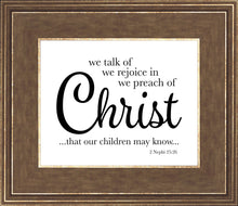 Load image into Gallery viewer, We Talk of Christ