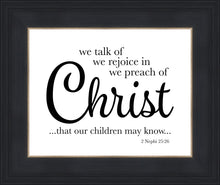 Load image into Gallery viewer, We Talk of Christ