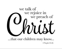 Load image into Gallery viewer, We Talk of Christ