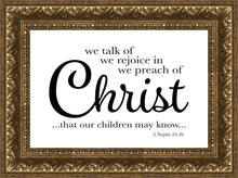 Load image into Gallery viewer, We Talk of Christ