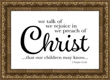 Load image into Gallery viewer, We Talk of Christ