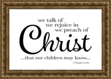 Load image into Gallery viewer, We Talk of Christ