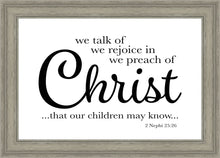 Load image into Gallery viewer, We Talk of Christ