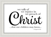 Load image into Gallery viewer, We Talk of Christ