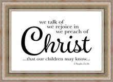 Load image into Gallery viewer, We Talk of Christ