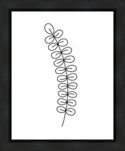 Load image into Gallery viewer, Minimalist Stem White Gallery Wrap