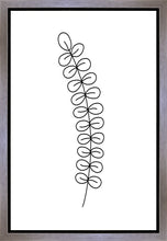 Load image into Gallery viewer, Minimalist Stem White Gallery Wrap