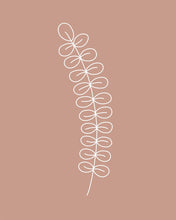 Load image into Gallery viewer, Minimalist Stem Pink Gallery Wrap
