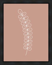 Load image into Gallery viewer, Minimalist Stem Pink Gallery Wrap