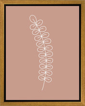 Load image into Gallery viewer, Minimalist Stem Pink Gallery Wrap