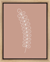 Load image into Gallery viewer, Minimalist Stem Pink Gallery Wrap