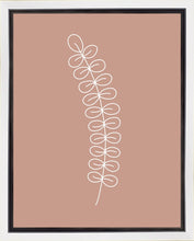 Load image into Gallery viewer, Minimalist Stem Pink Gallery Wrap