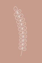 Load image into Gallery viewer, Minimalist Stem Pink Gallery Wrap