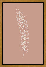 Load image into Gallery viewer, Minimalist Stem Pink Gallery Wrap