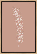 Load image into Gallery viewer, Minimalist Stem Pink Gallery Wrap