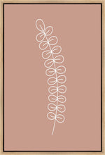 Load image into Gallery viewer, Minimalist Stem Pink Gallery Wrap