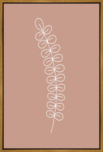Load image into Gallery viewer, Minimalist Stem Pink Gallery Wrap