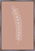 Load image into Gallery viewer, Minimalist Stem Pink Gallery Wrap