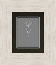 Load image into Gallery viewer, Minimalist Flower Gray