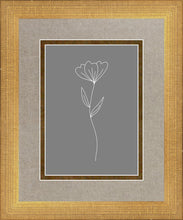 Load image into Gallery viewer, Minimalist Flower Gray