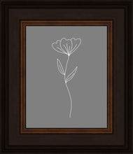Load image into Gallery viewer, Minimalist Flower Gray