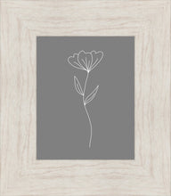 Load image into Gallery viewer, Minimalist Flower Gray