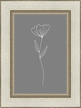 Load image into Gallery viewer, Minimalist Flower Gray