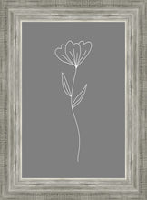 Load image into Gallery viewer, Minimalist Flower Gray