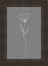 Load image into Gallery viewer, Minimalist Flower Gray