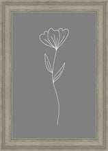 Load image into Gallery viewer, Minimalist Flower Gray