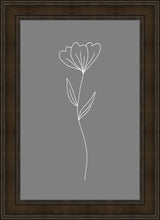 Load image into Gallery viewer, Minimalist Flower Gray