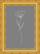 Load image into Gallery viewer, Minimalist Flower Gray