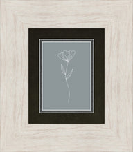 Load image into Gallery viewer, Minimalist Flower Blue