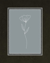 Load image into Gallery viewer, Minimalist Flower Blue