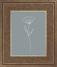 Load image into Gallery viewer, Minimalist Flower Blue