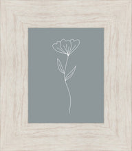 Load image into Gallery viewer, Minimalist Flower Blue