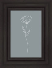 Load image into Gallery viewer, Minimalist Flower Blue