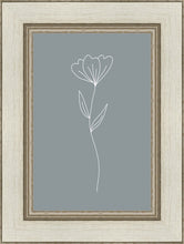 Load image into Gallery viewer, Minimalist Flower Blue
