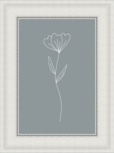 Load image into Gallery viewer, Minimalist Flower Blue