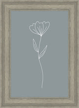 Load image into Gallery viewer, Minimalist Flower Blue