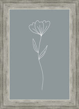 Load image into Gallery viewer, Minimalist Flower Blue