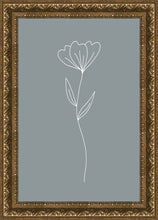 Load image into Gallery viewer, Minimalist Flower Blue