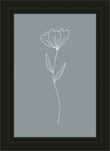 Load image into Gallery viewer, Minimalist Flower Blue
