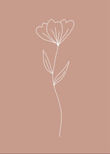 Load image into Gallery viewer, Minimalist Flower Pink