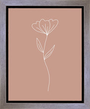 Load image into Gallery viewer, Minimalist Flower Pink Gallery Wrap