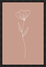 Load image into Gallery viewer, Minimalist Flower Pink Gallery Wrap