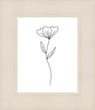 Load image into Gallery viewer, Minimalist Flower White