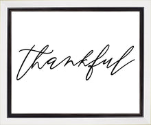 Load image into Gallery viewer, Thankful Gallery Wrap