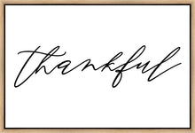 Load image into Gallery viewer, Thankful Gallery Wrap