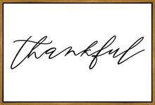 Load image into Gallery viewer, Thankful Gallery Wrap